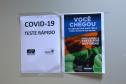 Paraná realiza estratégia de testagem para Covid-19 no aeroporto internacional Afonso Pena
