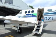 Com aeronave do Estado, órgãos são transportados do Interior para Curitiba e podem salvar até cinco vidas