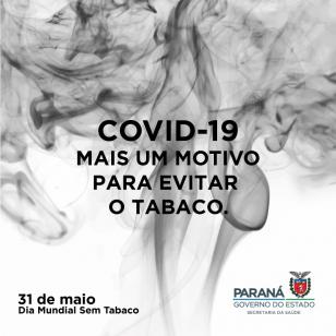 Covid 19 - Mais um motivo para evitar o tabaco