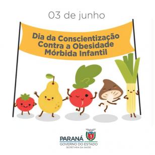 dia de conscientização contra a obesidade infantil