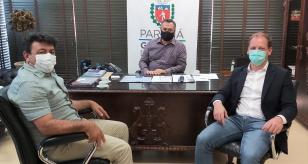 Beto Preto recebe visita do prefeito eleito de Pato Branco