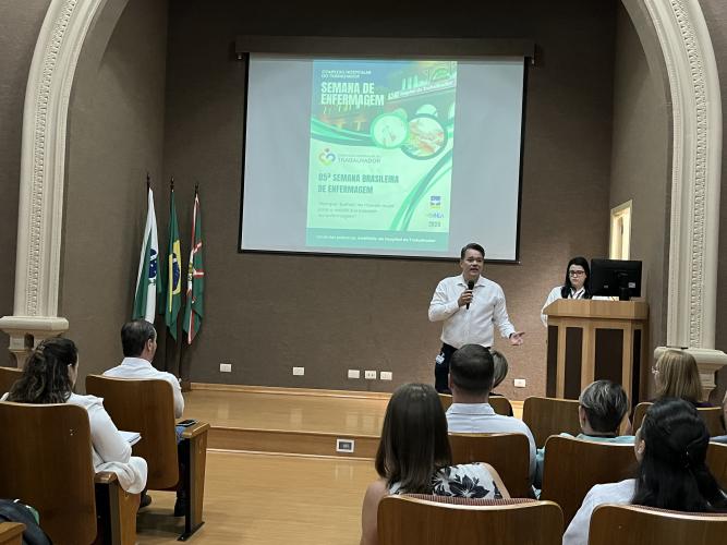 Complexo Hospitalar do Trabalhador promove Semana da Enfermagem em Curitiba