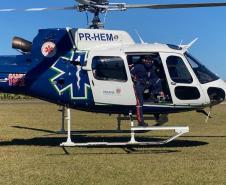 Sesa realiza curso para profissionais que atuam nos helicópteros de resgate do Estado