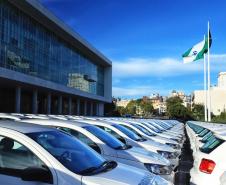 Governador entrega 1.211 automóveis aos 399 municípios para reforçar Saúde da Família