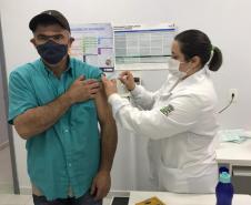 Vacinação contra a Covid-19 bate recorde no final de semana; mais de 122,3 mil doses foram aplicadas