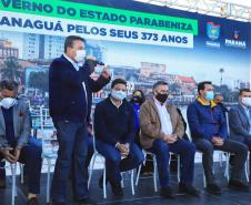 No aniversário de 373 anos de Paranaguá, Governo entrega veículos para atender a saúde