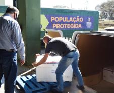 Mais 67,6 mil vacinas contra a Covid-19 chegam ao Paraná