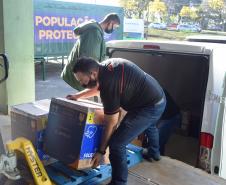 Mais 79,5 mil vacinas contra a Covid-19 chegam ao Paraná