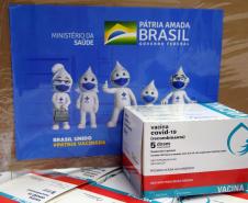 Novas 87 mil doses de vacinas contra a Covid-19 chegam ao Paraná