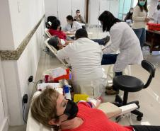 Secretaria de Estado da Saúde mobiliza servidores para doação de sangue