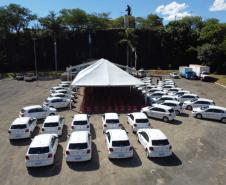 Governo entrega 37 carros para a Saúde da Região de Cornélio Procópio