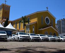 Municípios da Região de Pato Branco recebem 43 veículos para reforço da Saúde da Família