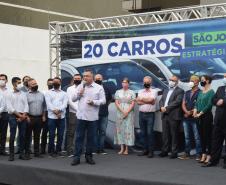 Sesa entrega 20 veículos para a Estratégia da Saúde da Família (ESF) a São José dos Pinhais
