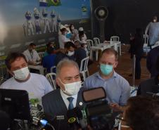 Paraná e Ministérios da Saúde do Brasil e Paraguai realizam testagem e vacinação na fronteira