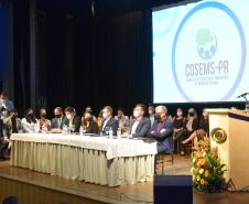 Secretário agradece parceria com os municípios na posse da nova diretoria do Cosems