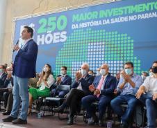 Investimento recorde na saúde pública do Paraná prevê mais de 300 obras e 744 novos veículos