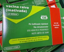 Paraná recebe novas doses da vacina antirrábica humana e alerta para cuidados com a doença