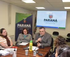 Trabalho do Paraná com síndromes gripais pauta encontro com centro dos EUA