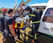 Serviço aeromédico do Paraná bate recorde histórico em 2023 com mais de 4 mil atendimentos