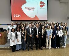 Cooperação técnica: equipe da Saúde do Paraná faz treinamento na AACD em São Paulo