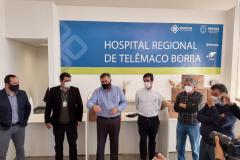 Governo ativa segunda etapa de leitos de UTI exclusivos Covid-19 no Hospital Regional de Telêmaco Borba