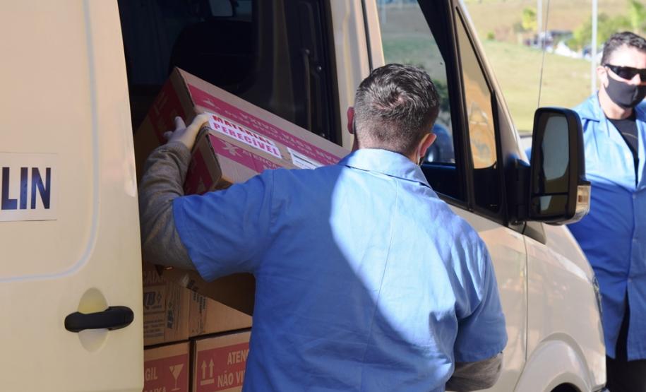 Copel repassa ao Lacen 200 mil kits para testes da Covid