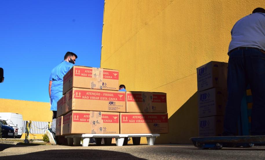 Copel repassa ao Lacen 200 mil kits para testes da Covid