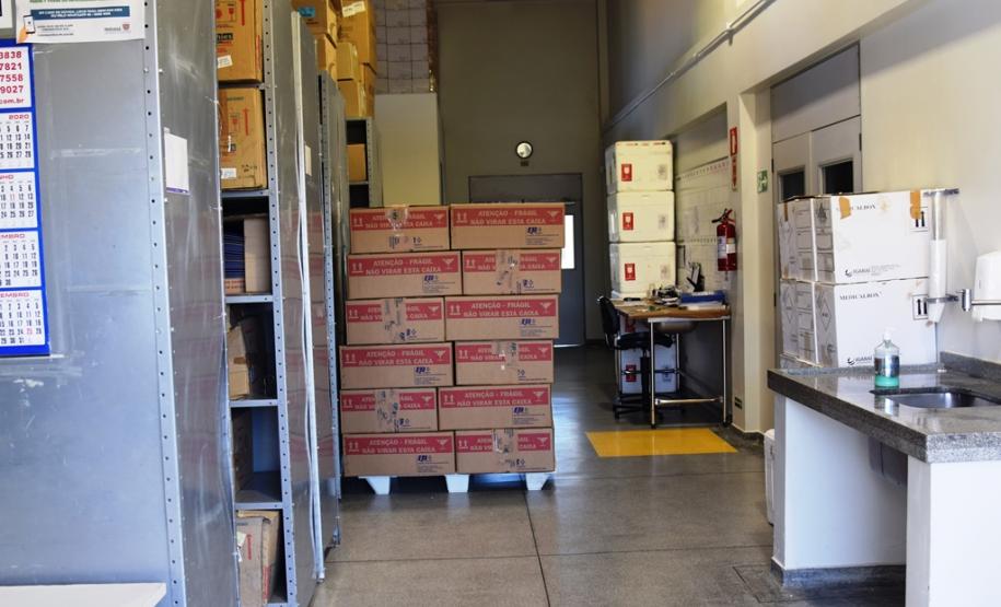 Copel repassa ao Lacen 200 mil kits para testes da Covid