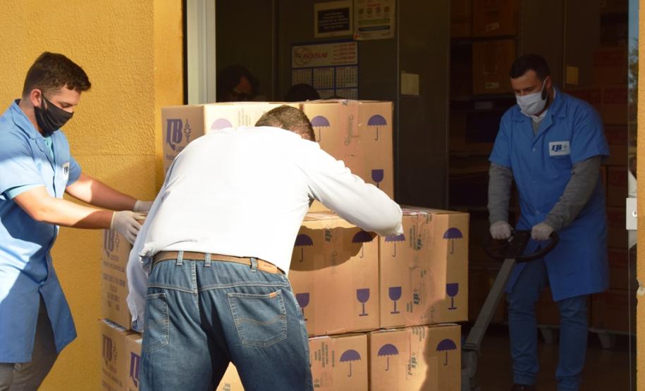 Copel repassa ao Lacen 200 mil kits para testes da Covid