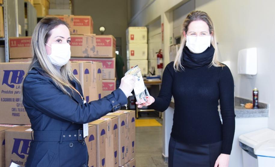 Copel repassa ao Lacen 200 mil kits para testes da Covid