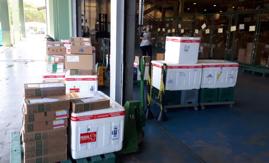 Regionais de Saúde recebem novas doses nesta quarta-feira