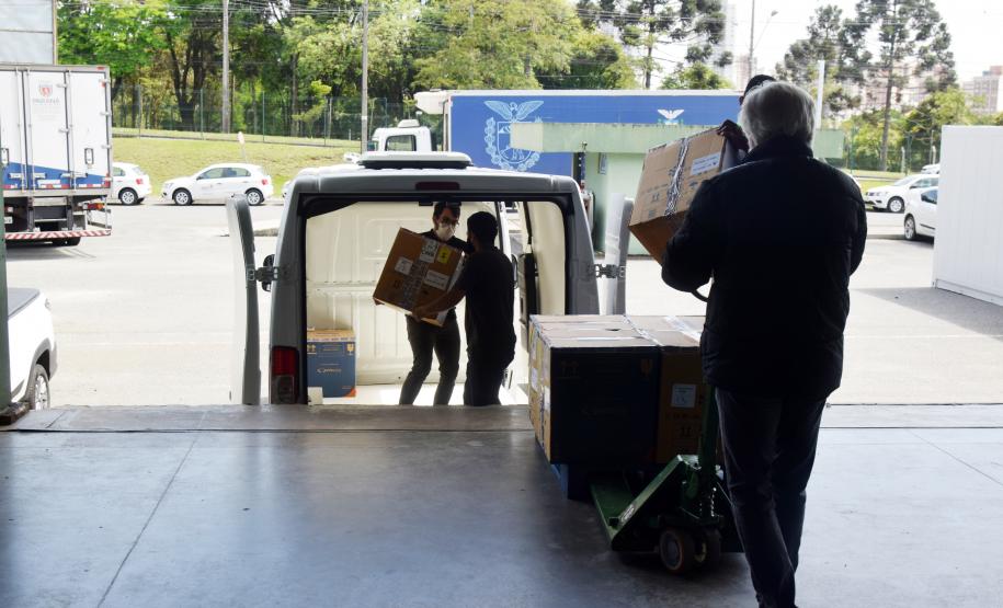 Semana inicia com a chegada de 161.460 novas doses de vacinas contra a Covid-19