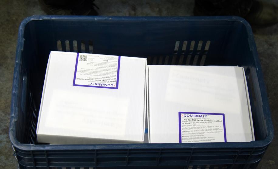 Semana inicia com a chegada de 161.460 novas doses de vacinas contra a Covid-19