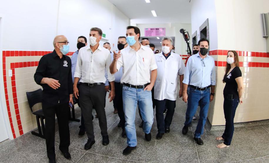 Governador inaugura nova sede do Cisop, que atende até 20 mil consultas por mês no Oeste