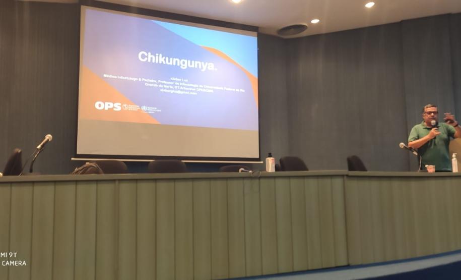 No Oeste, Saúde promove capacitação para tratamento e combate à chikungunya