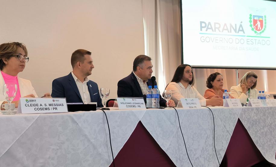Paraná firma novo convênio com Conselho das Secretarias Municipais de Saúde