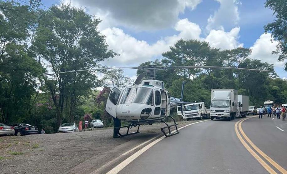 Serviço aeromédico do Paraná bate recorde histórico em 2023 com mais de 4 mil atendimentos