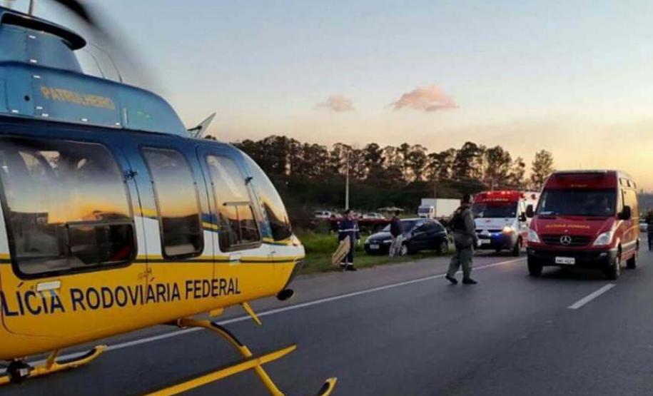 Serviço aeromédico do Paraná bate recorde histórico em 2023 com mais de 4 mil atendimentos
