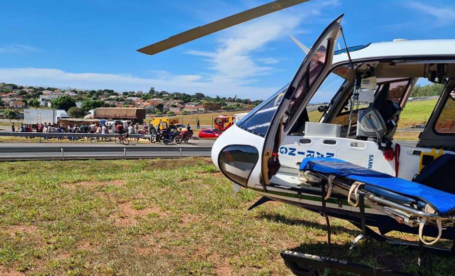 Serviço aeromédico do Paraná bate recorde histórico em 2023 com mais de 4 mil atendimentos