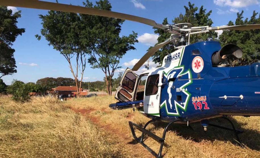 Serviço aeromédico do Paraná bate recorde histórico em 2023 com mais de 4 mil atendimentos