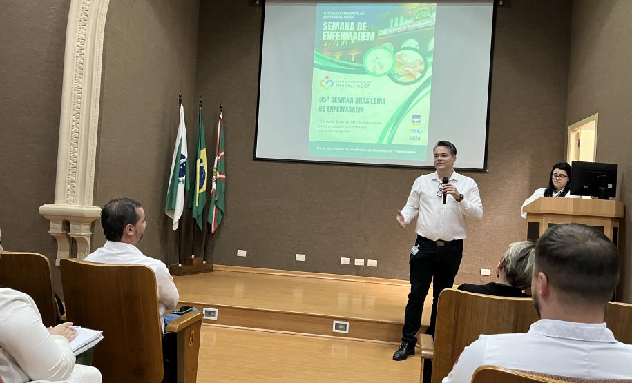 Complexo Hospitalar do Trabalhador promove Semana da Enfermagem em Curitiba