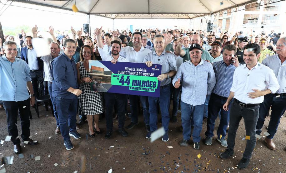 Estado investe R$ 44,2 milhões em Clínica de Quimioterapia do HONPAR, em Arapongas