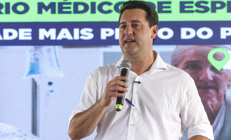 Governador inaugura Ambulatório Médico de Especialidades em Cianorte